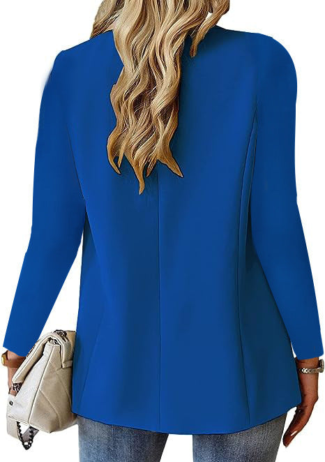 Ins Lapel Button Jacket Fashion Suit Jacket Women's Long-sleeved Tops